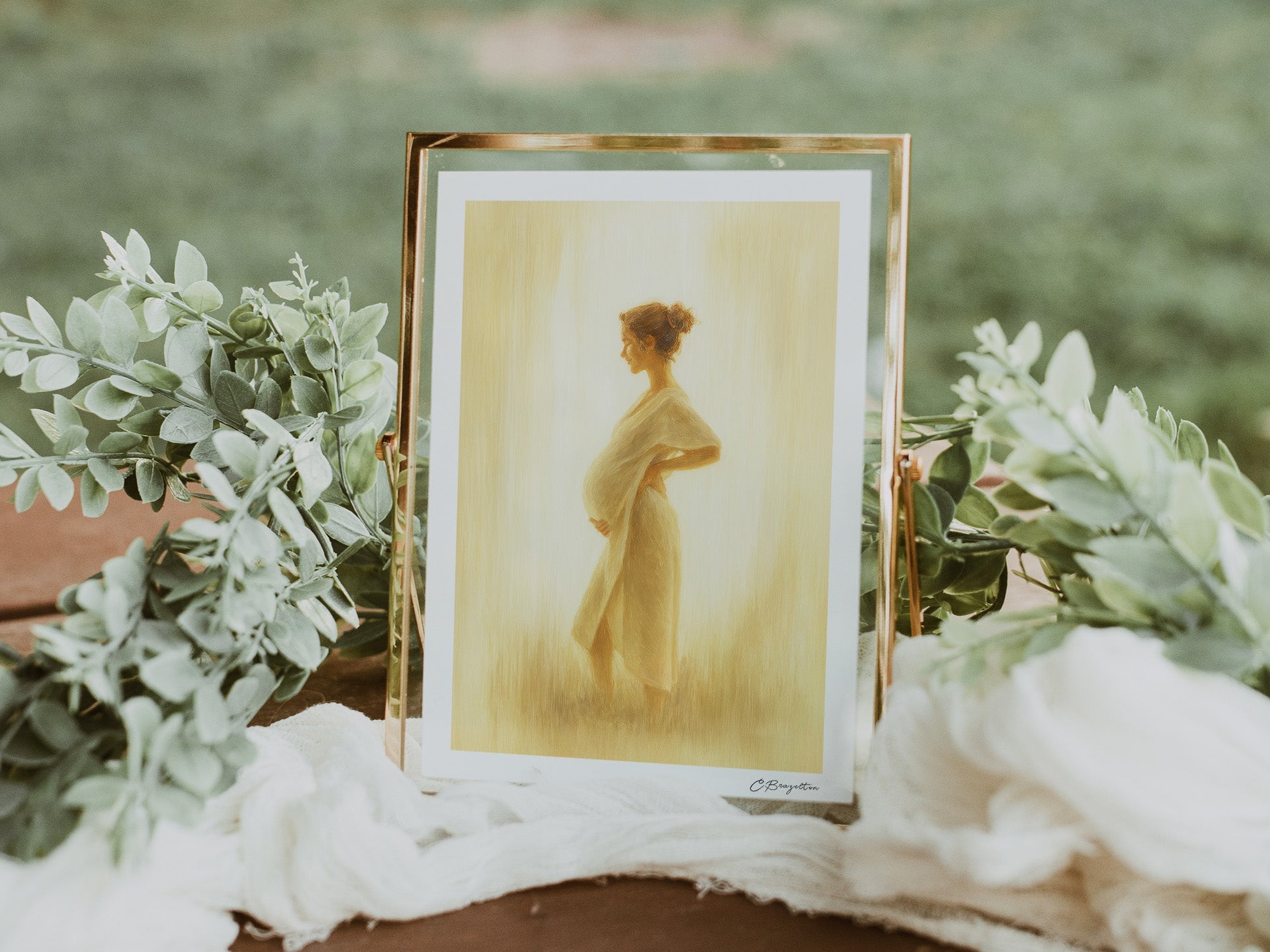 Precious Gift | Signed Handmade Art Print