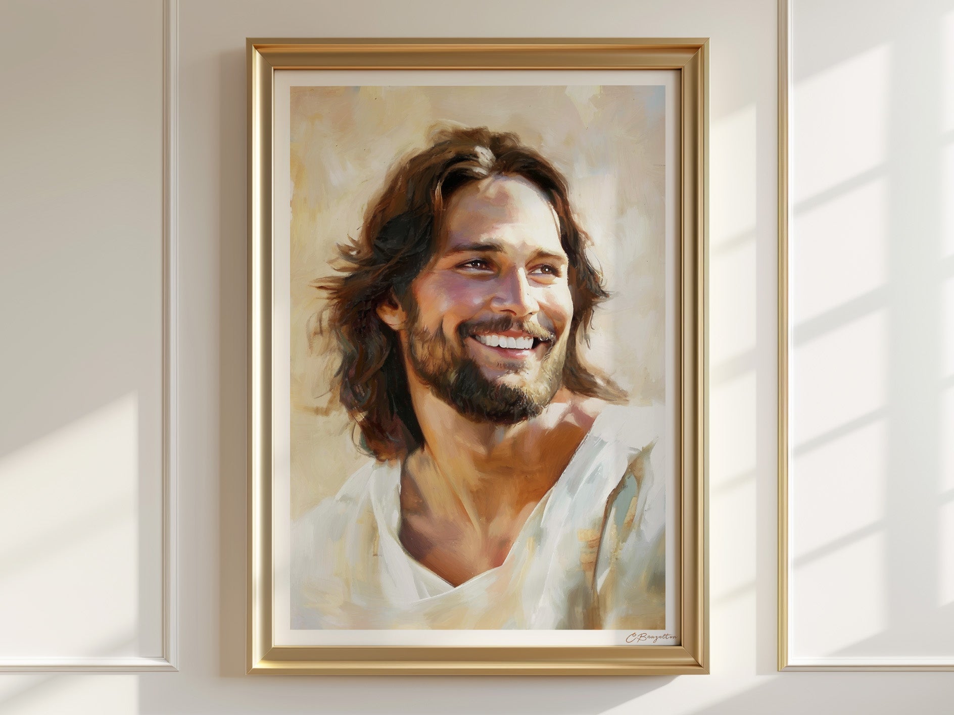 Savior's Blessing | Limited Edition Handmade Print