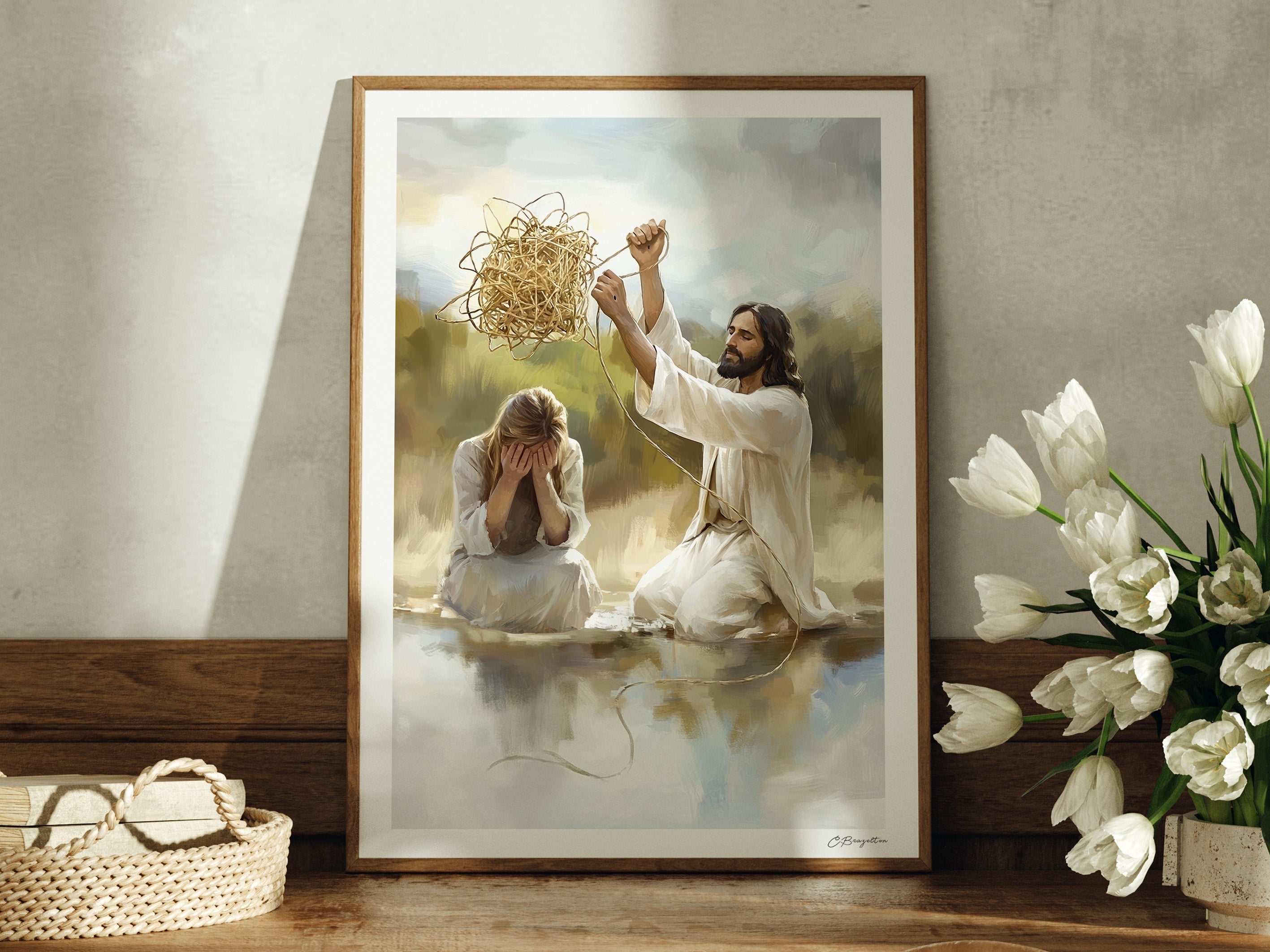From Chaos to Calm | Signed Handmade Art Print