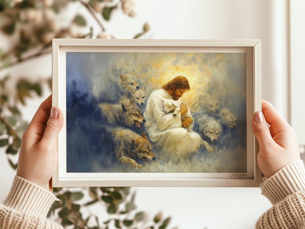 He Rescued Me #2 | Signed Handmade Art Print