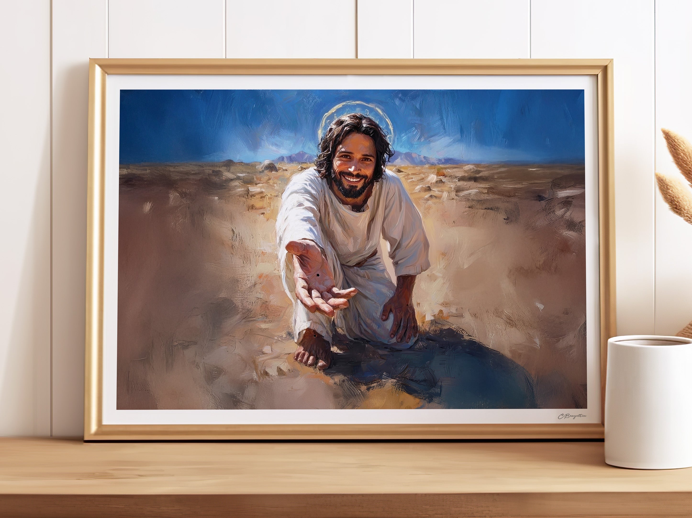 Light of Mercy | Signed Handmade Art Print