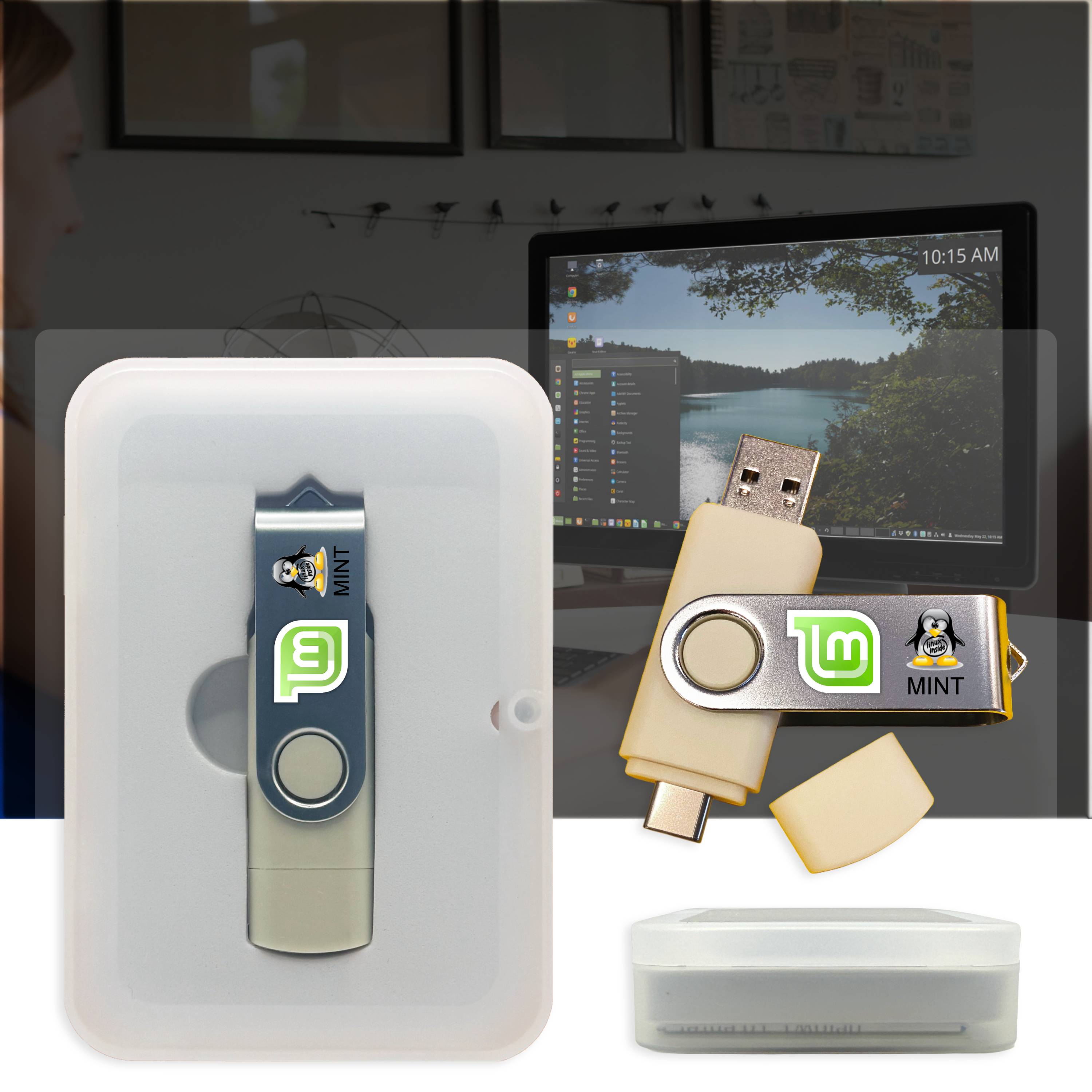 Linux Mint Cinnamon Bootable USB – Fast & Secure Operating System for PC