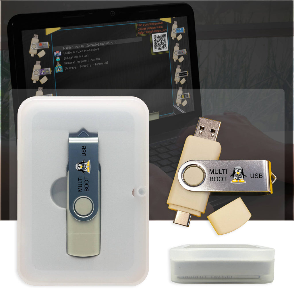 Linux 8-in-1 Multi-Boot USB – Best Linux OS Collection for PC