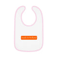 Made in Holland Bib, Dutch Gift for New Parents, Stylish Baby Accessory, Perfect for Baby Showers, Baby Feeding