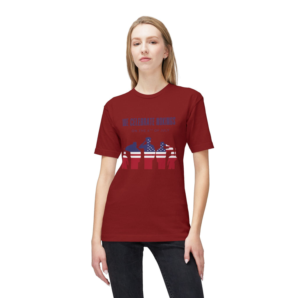 We Celebrate Nokings, on the 4th of July - Perfect for Political Events, Celebrations, Casual Wear, Gift for Activists