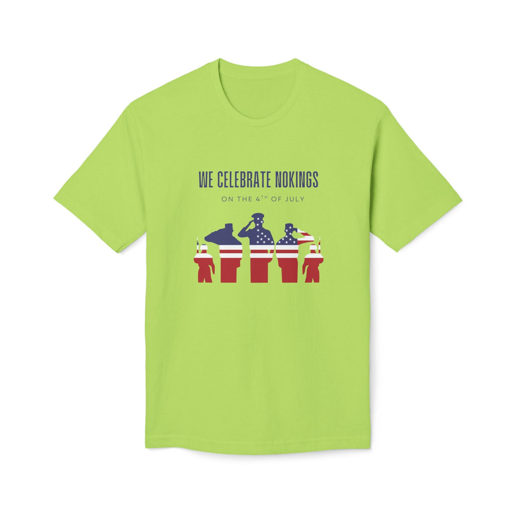 We Celebrate Nokings, on the 4th of July - Perfect for Political Events, Celebrations, Casual Wear, Gift for Activists