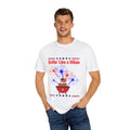 Grillin' Like a Villain Unisex T-Shirt | Patriotic BBQ Tee with Eagle Design