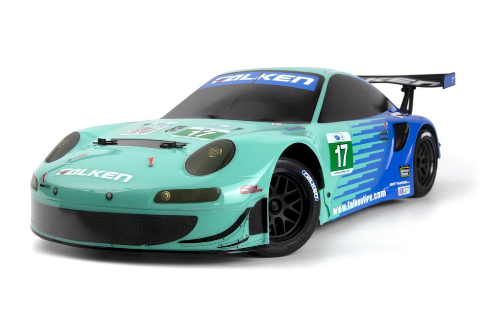 HPI Racing Sport 3 Porsche 911 GT3 RSR Falken RTR – 1/10 Brushed On-Road Scale RC Car