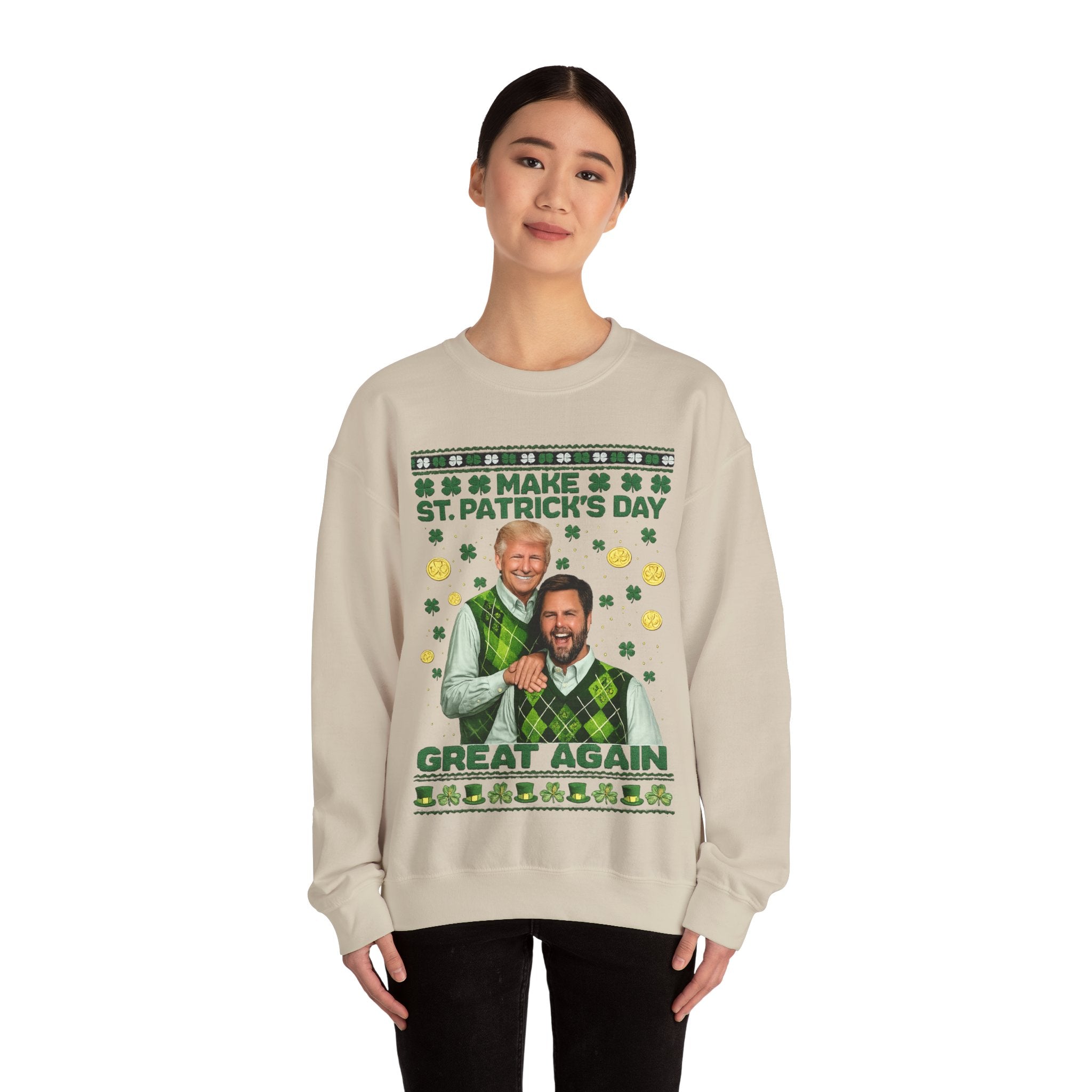 St paddys day sweater funny gag gift