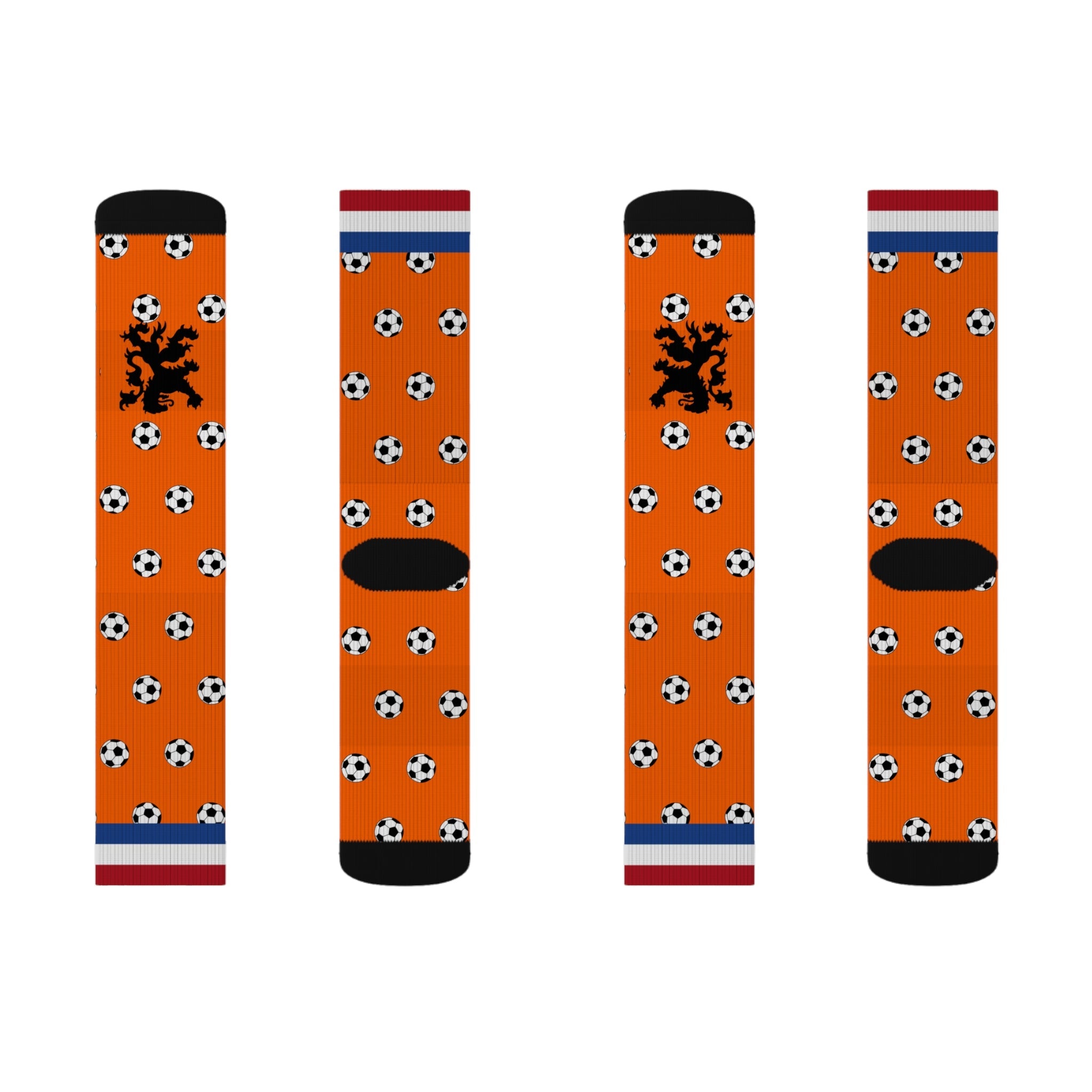 Dutch Voetbal Sokken - Perfect for Game Day, Gifts for Soccer Fans, Sportswear, Athleisure, Fun Accessories