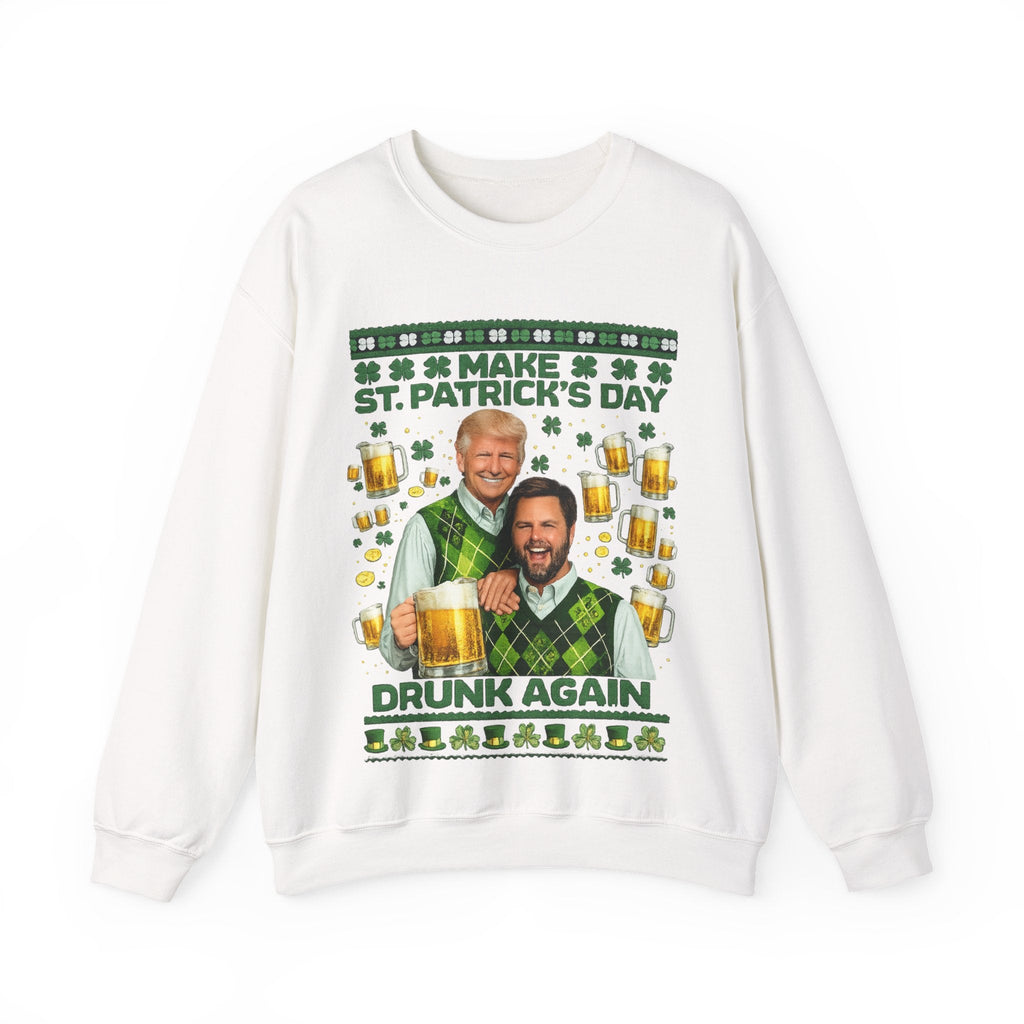 funny trmp sweater st patricks day gag gift