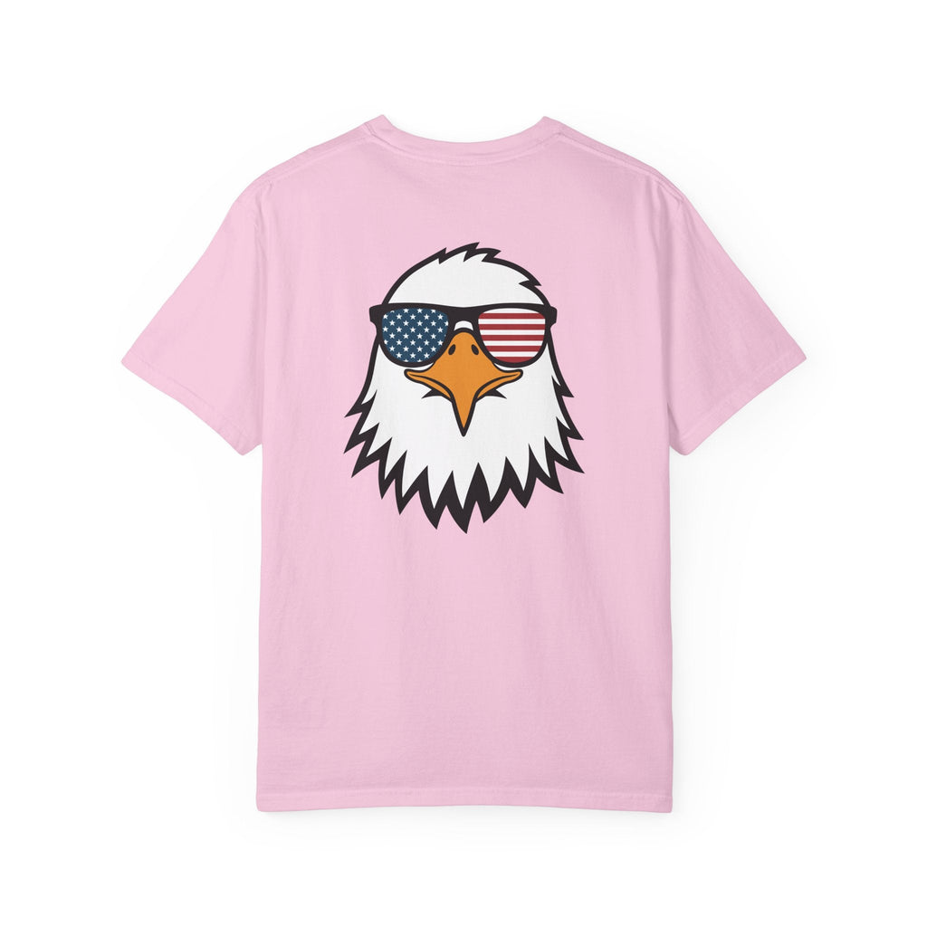 Grillin' Like a Villain Unisex T-Shirt | Patriotic BBQ Tee with Eagle Design