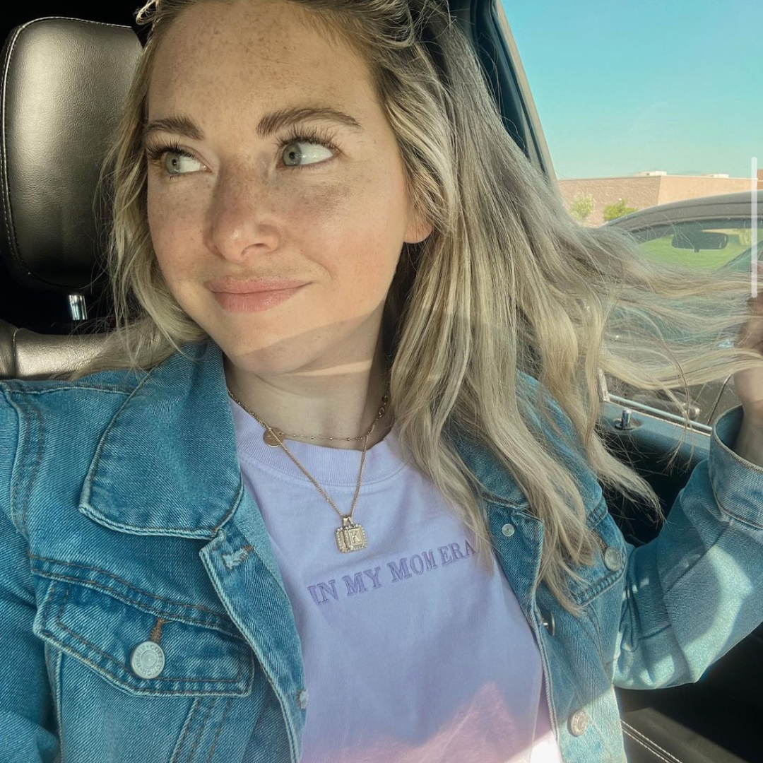 ✨ IN MY MOM ERA™ ✨ - Embroidered Comfort Colors Tee