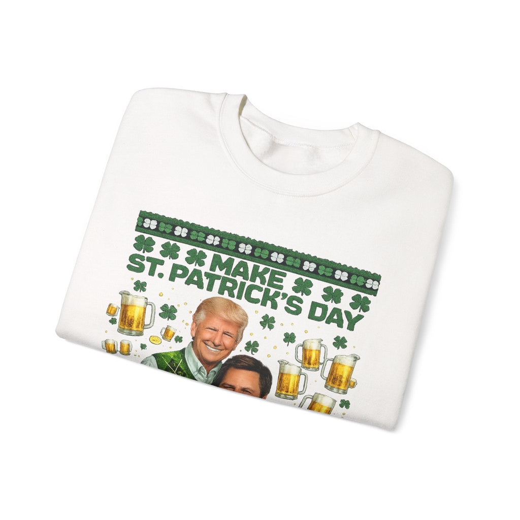 funny trmp sweater st patricks day gag gift