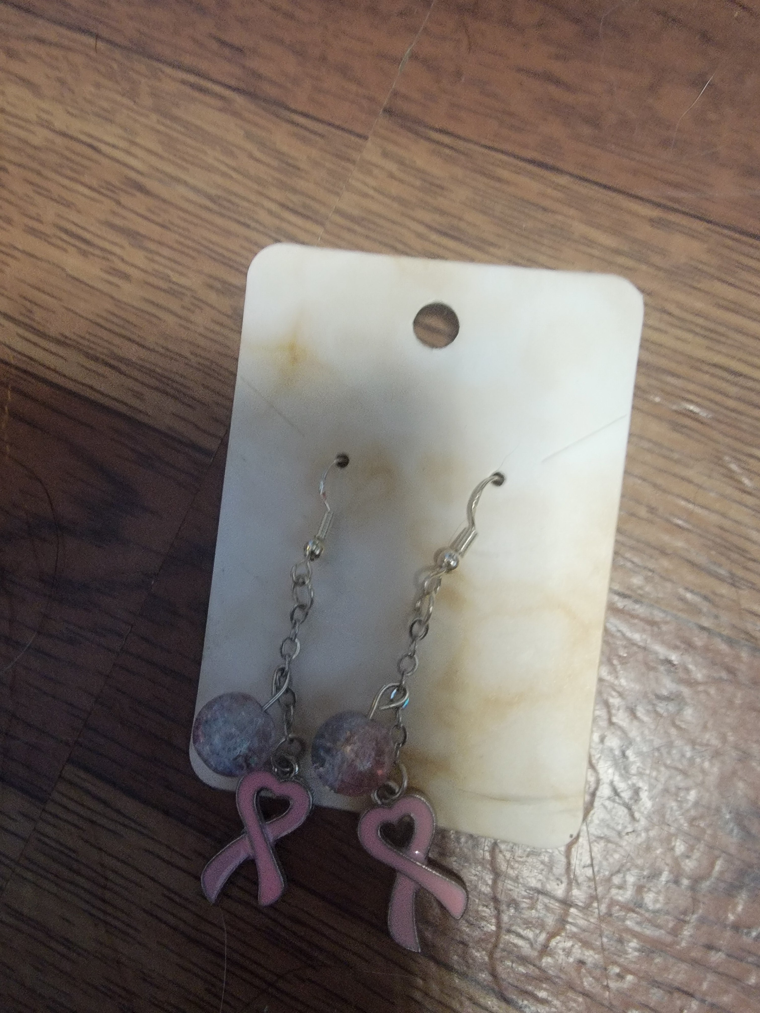 Beast Cancer Awareness Earrings