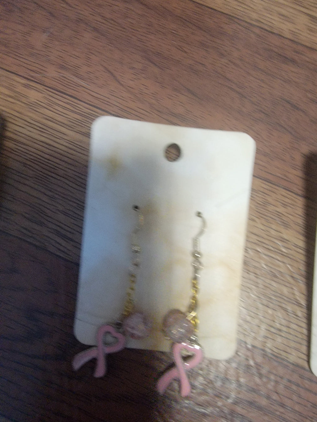 Beast Cancer Awareness Earrings