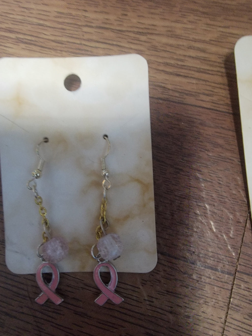 Beast Cancer Awareness Earrings