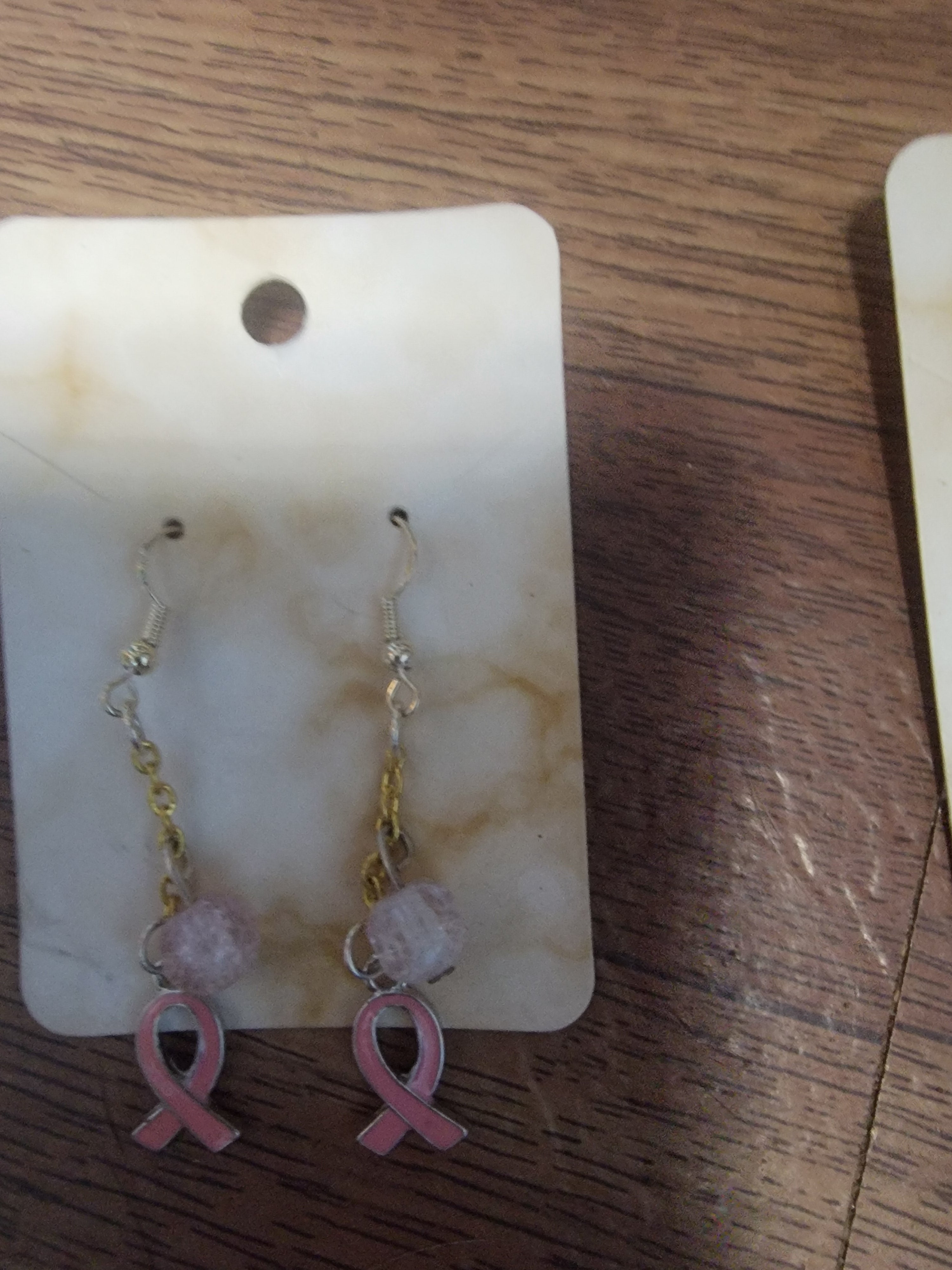 Beast Cancer Awareness Earrings