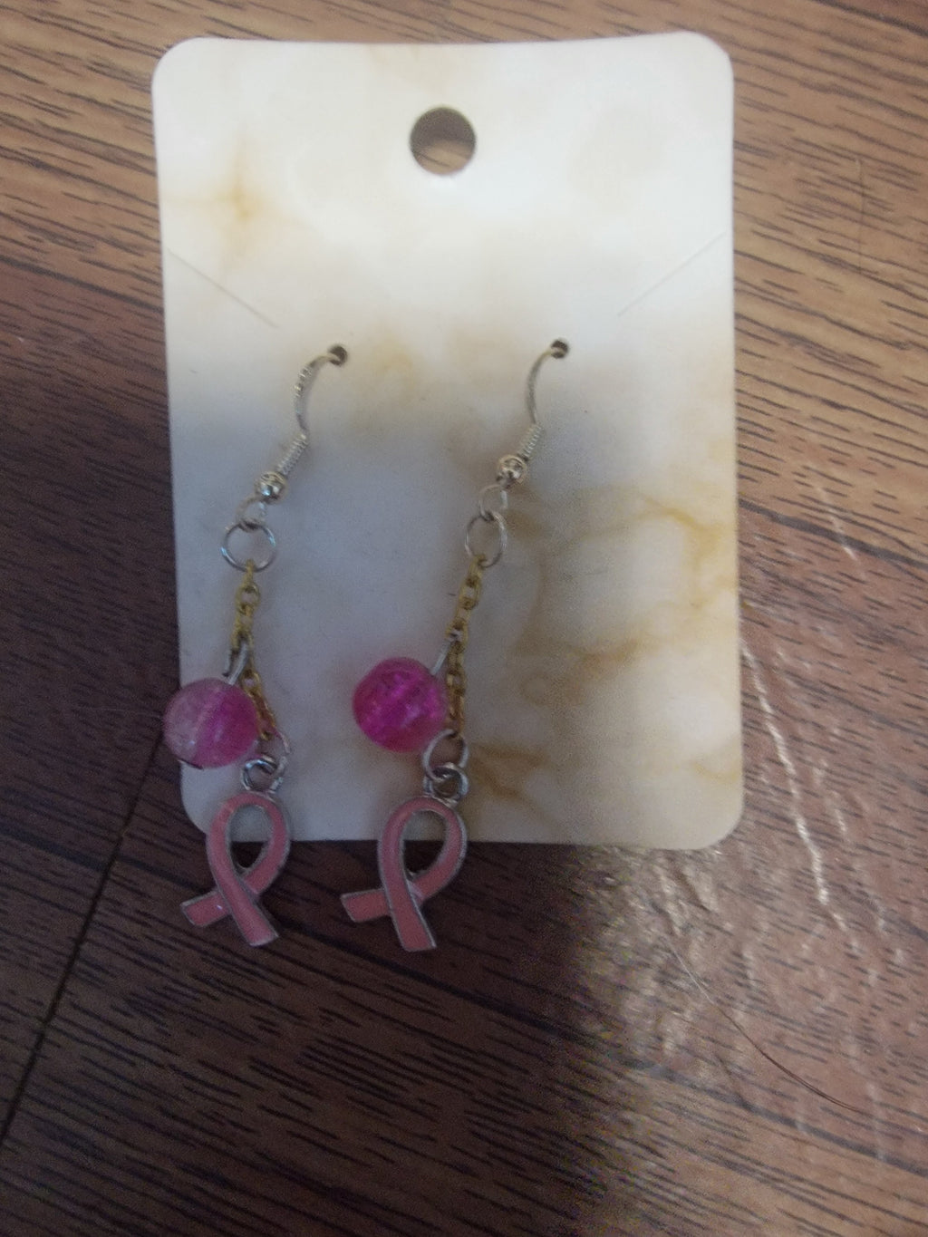 Beast Cancer Awareness Earrings