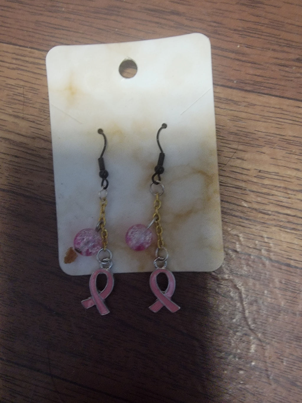 Beast Cancer Awareness Earrings