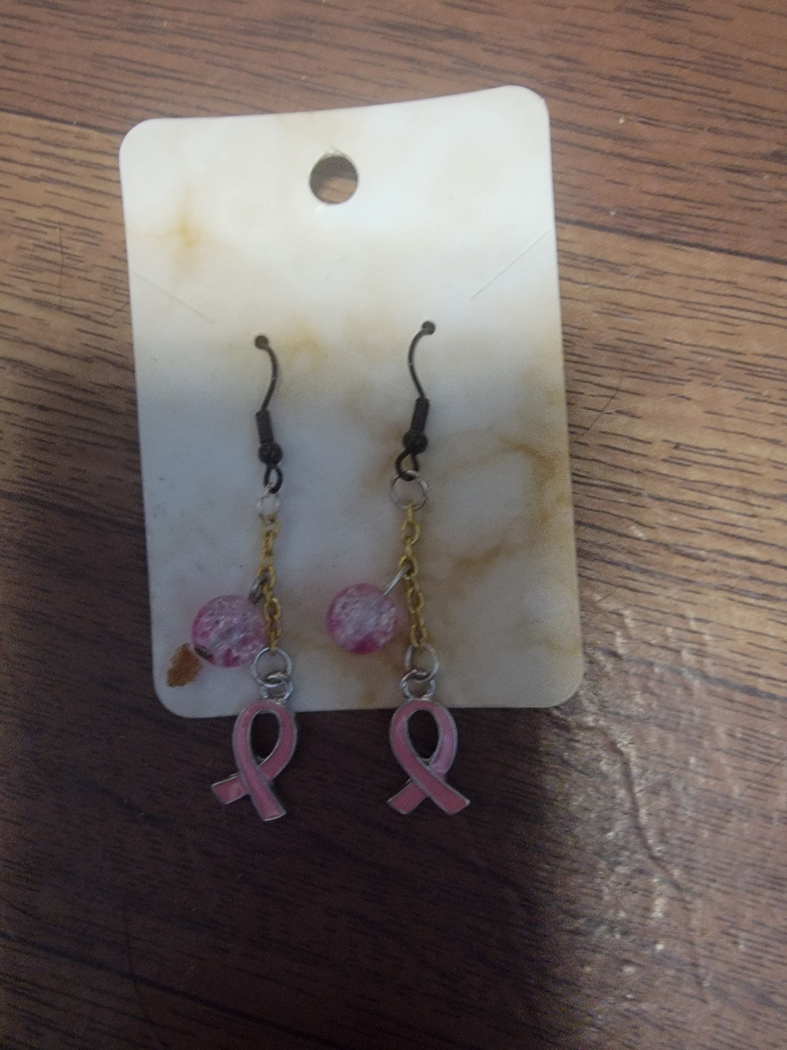 Beast Cancer Awareness Earrings
