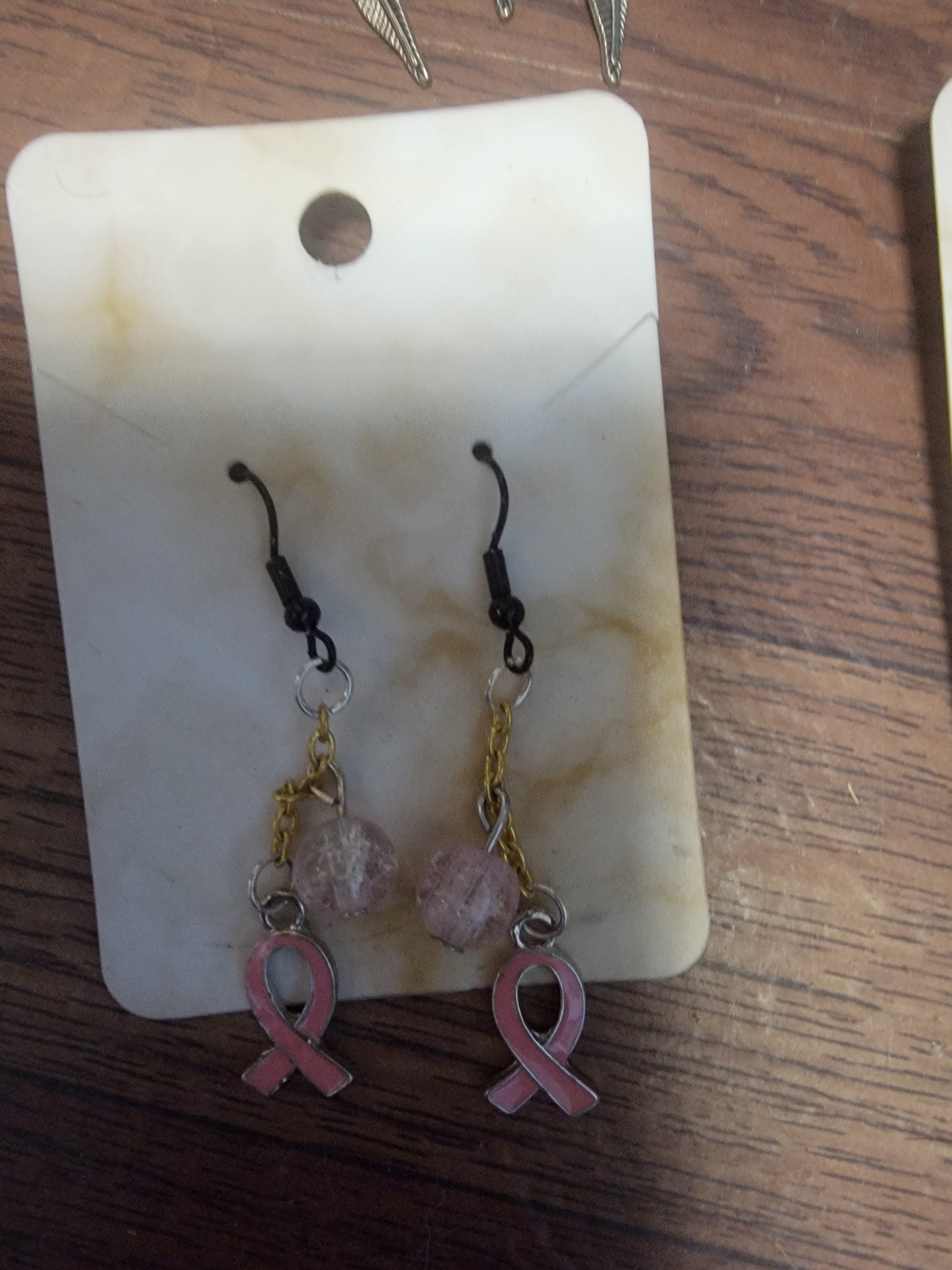 Beast Cancer Awareness Earrings