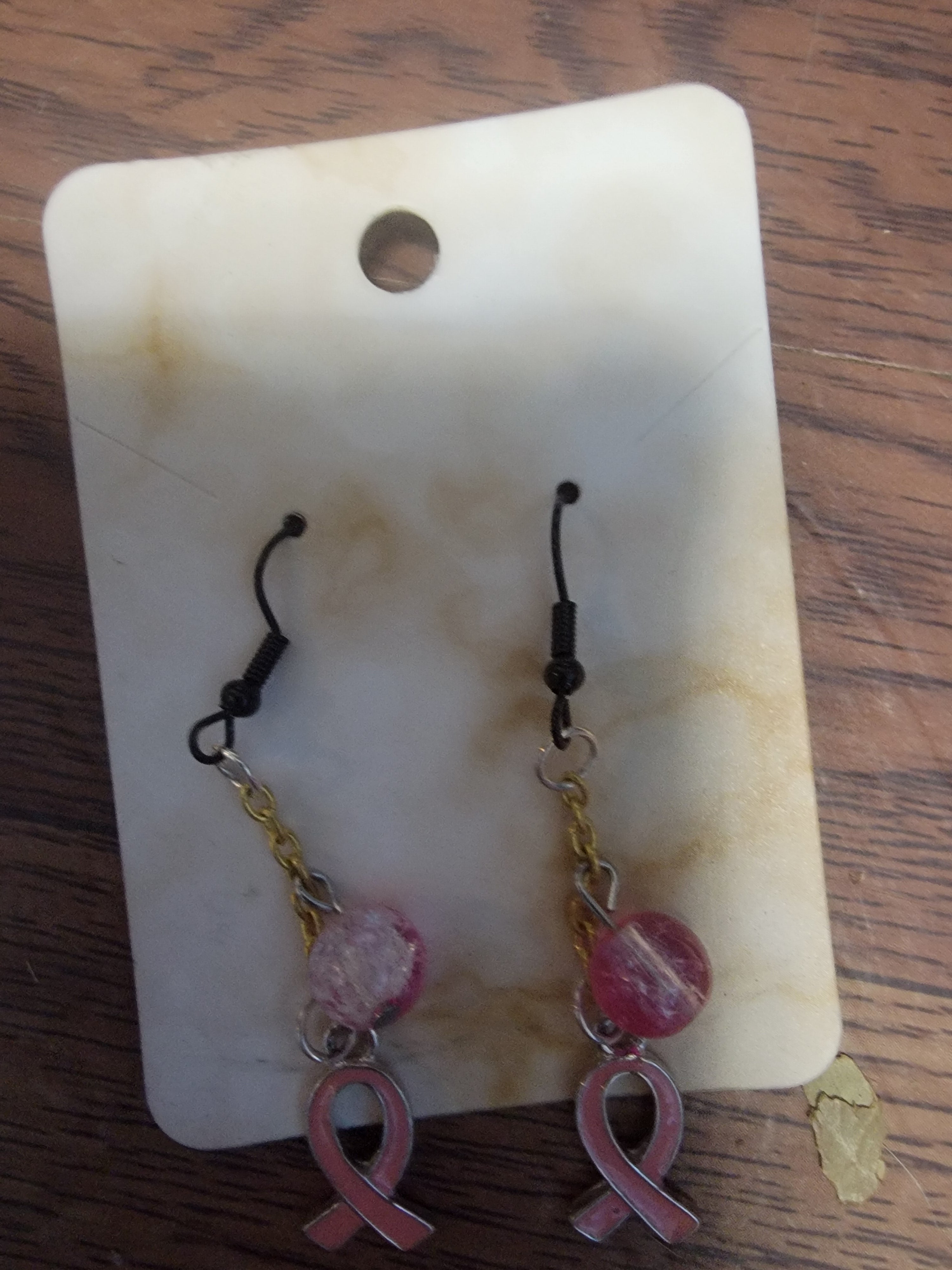 Beast Cancer Awareness Earrings