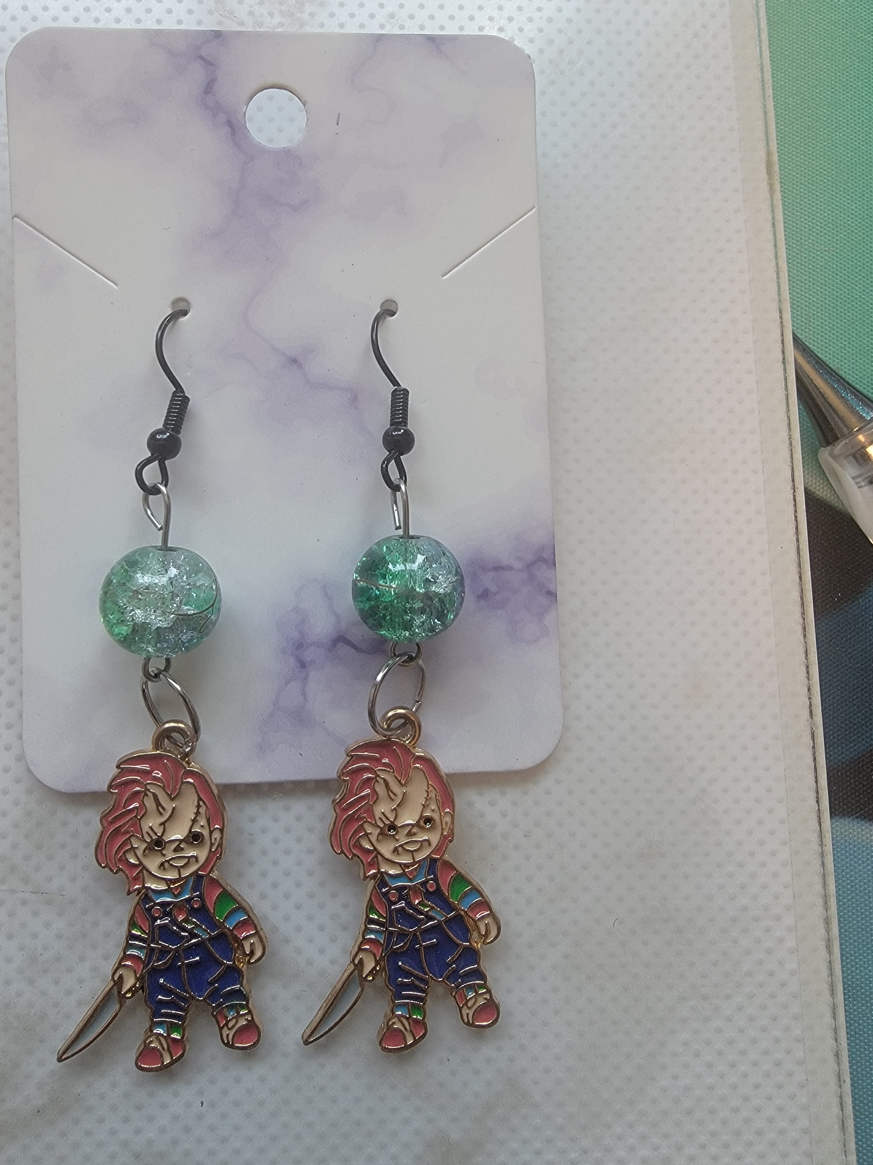 Horror Character Earrings