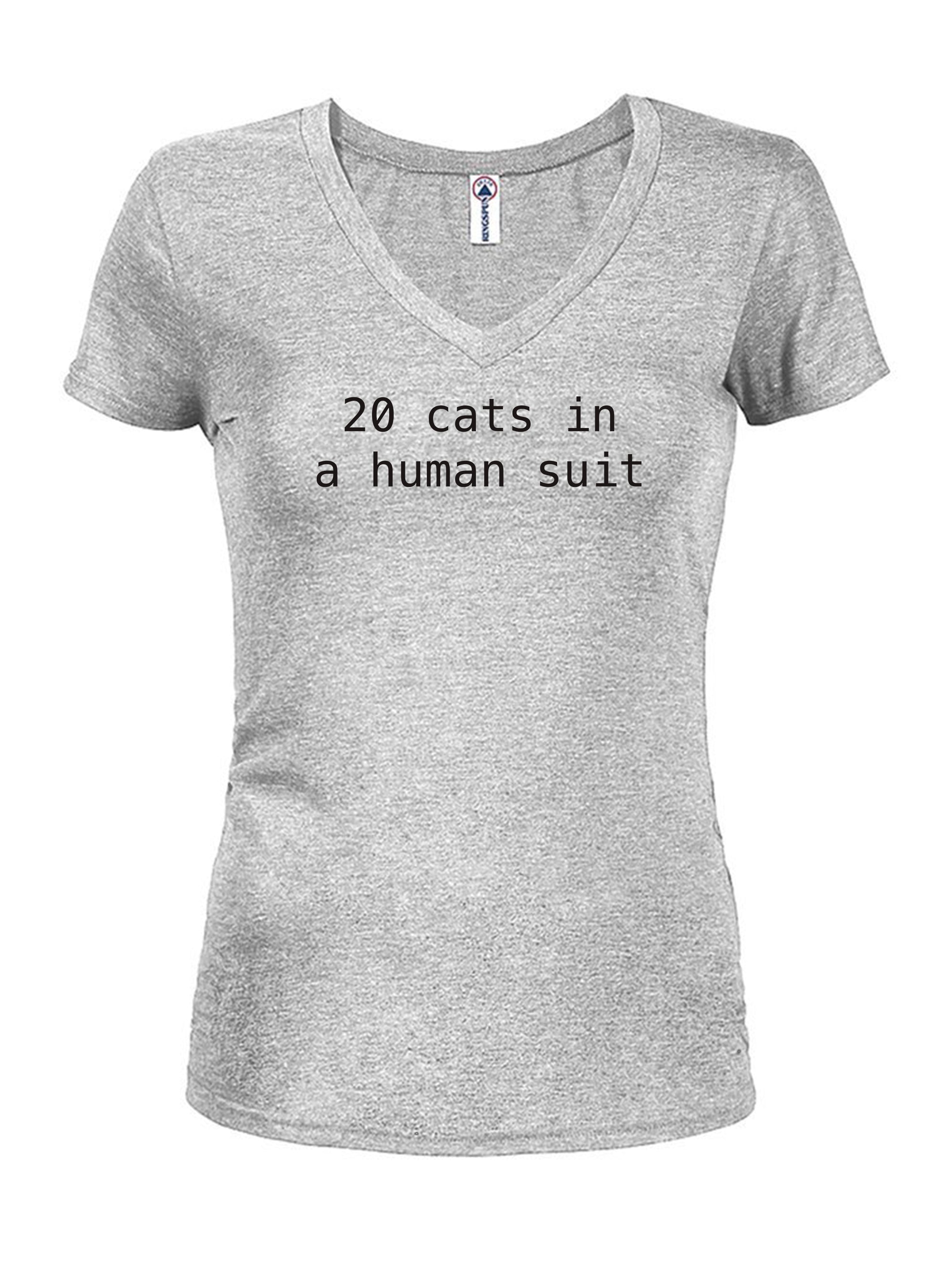 20 cats in a human suit T-Shirt