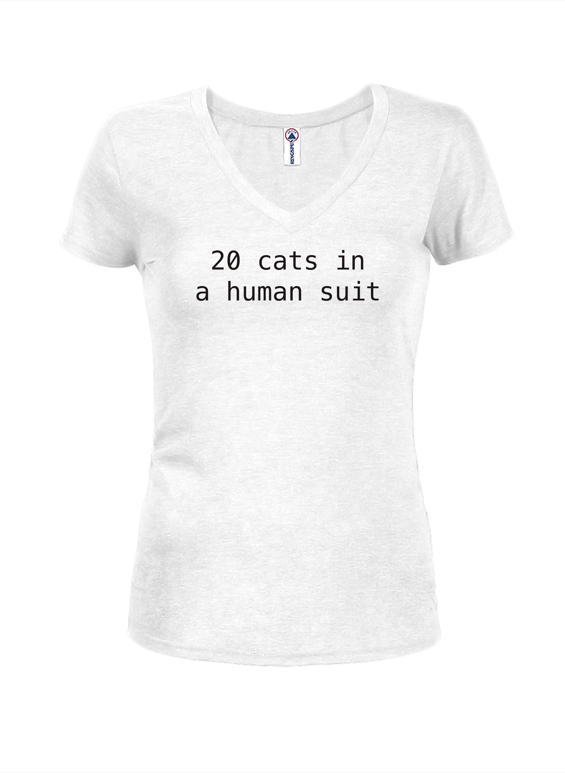 20 cats in a human suit T-Shirt