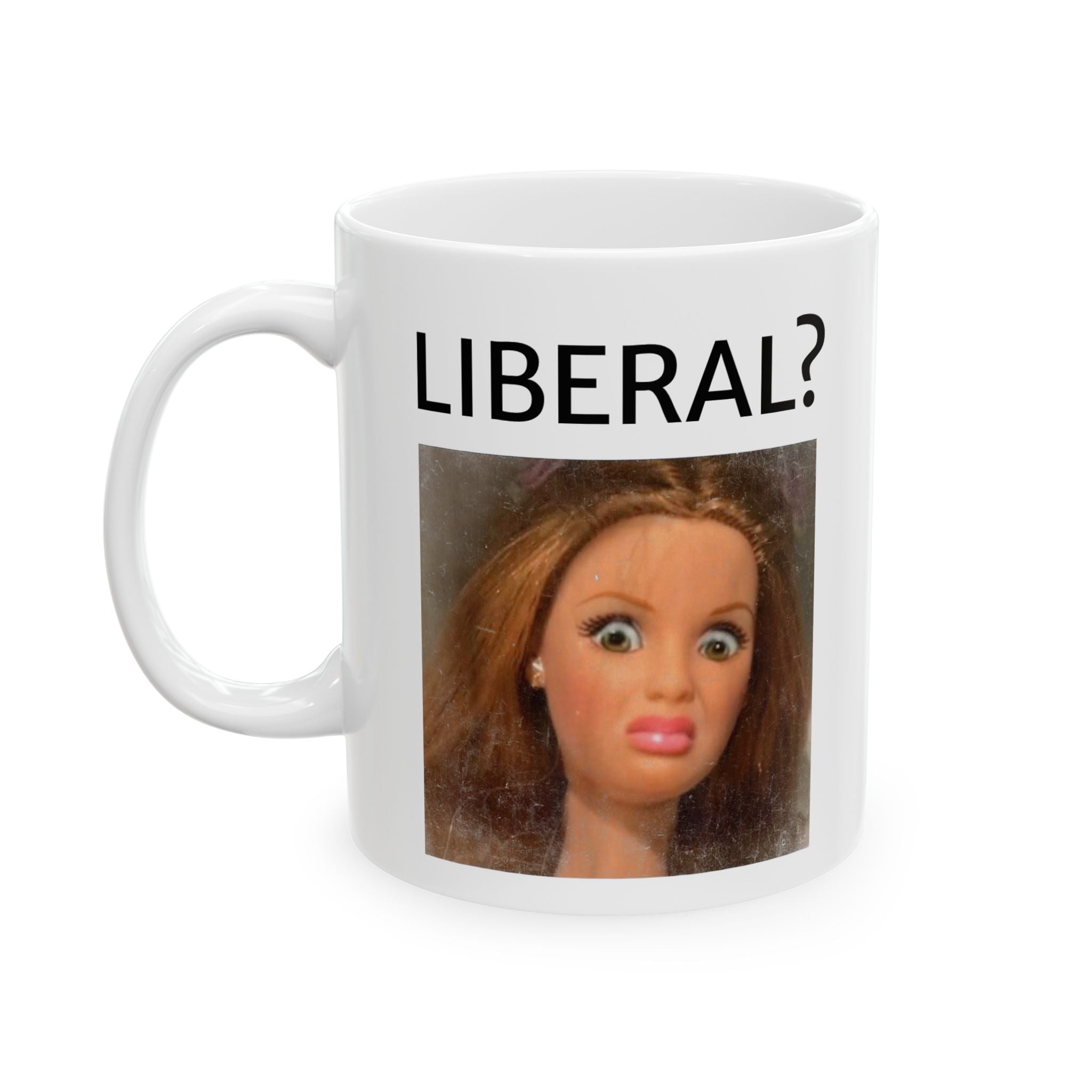 Funny Barb Mug Lib gag gift christmas