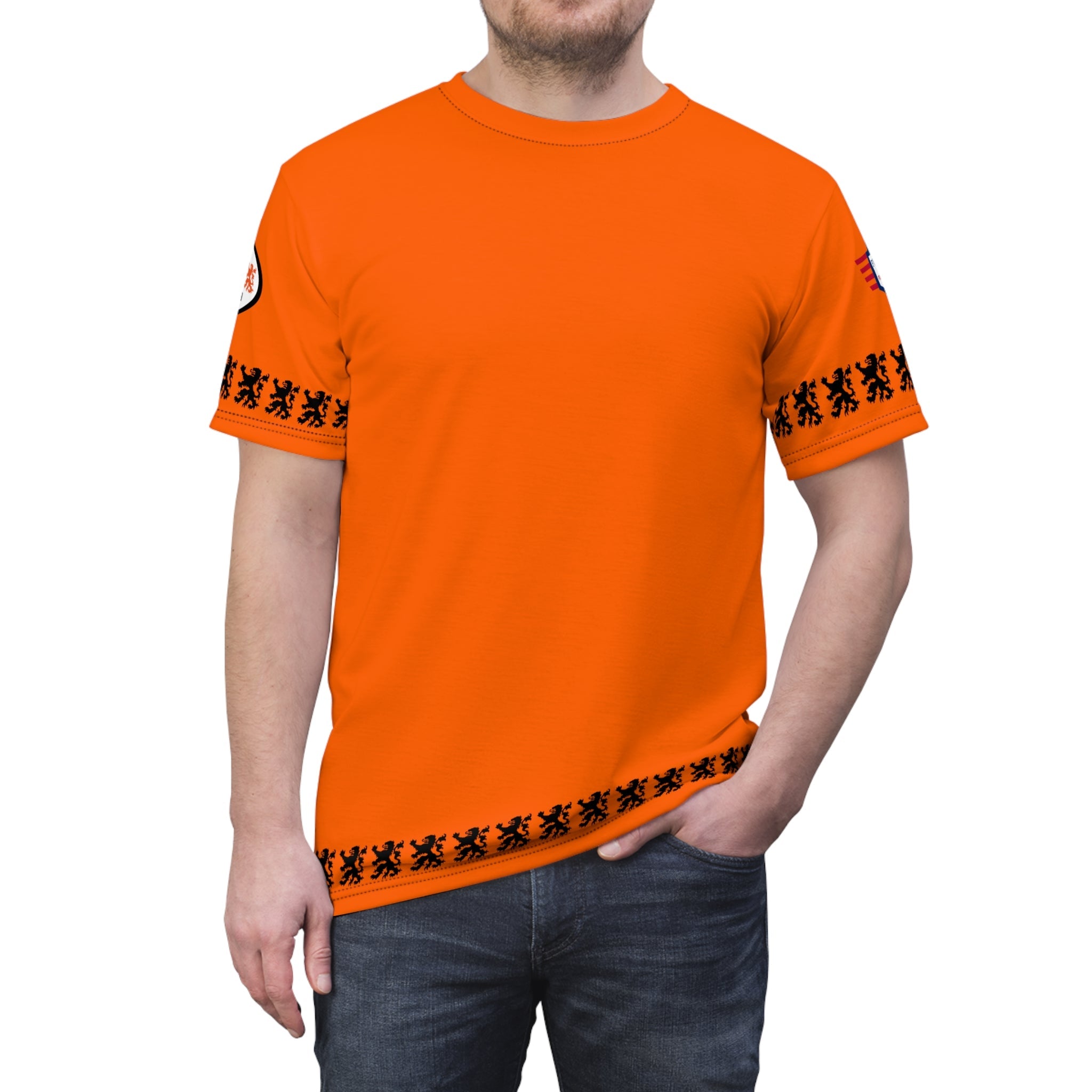 I'm Dutch and I know things - Voetbal of Koningsdag t-shirt, Casual Streetwear, Vibrant Graphic Tee, Summer Fashion, Statement Tee, Gift for Him/Her
