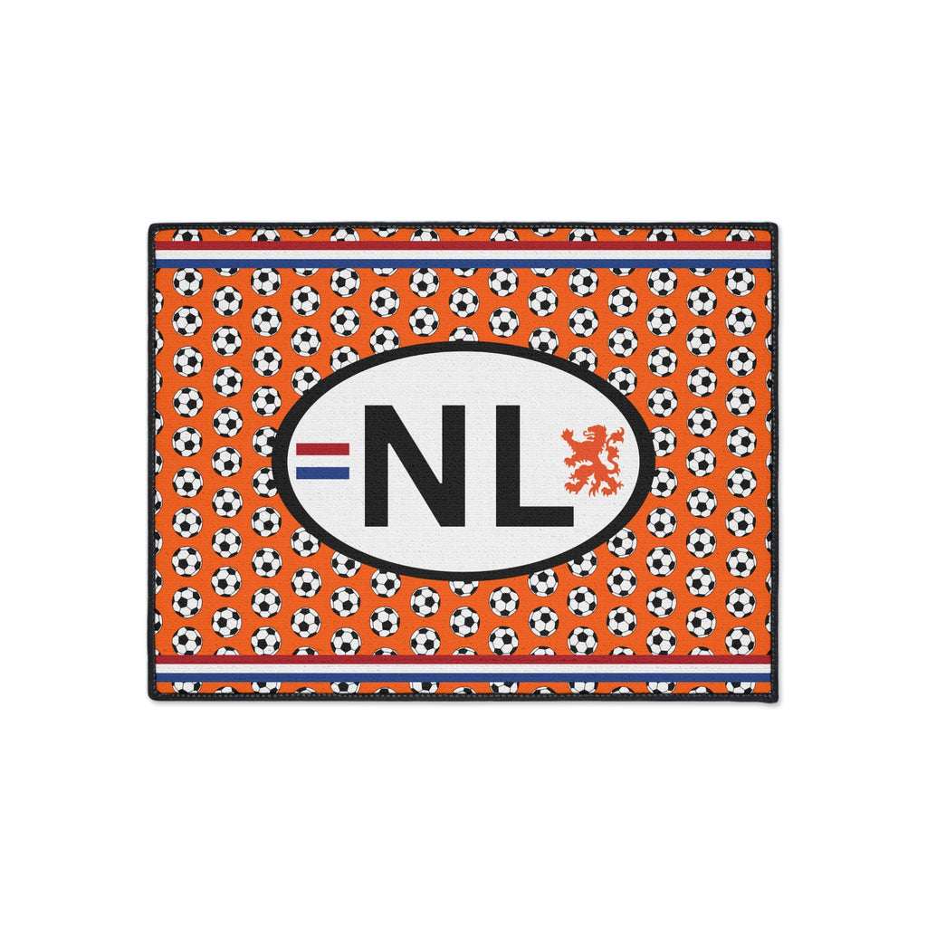 Voetbalmat - Hou je plekkie vrij in the kroeg tijdens EK/WK of versier je badkamer - Soccer-Themed Heavy Duty Floor Mat, Sports Entryway Rug, Durable Doormat, Game Room Decor, Netherlands Football Mat