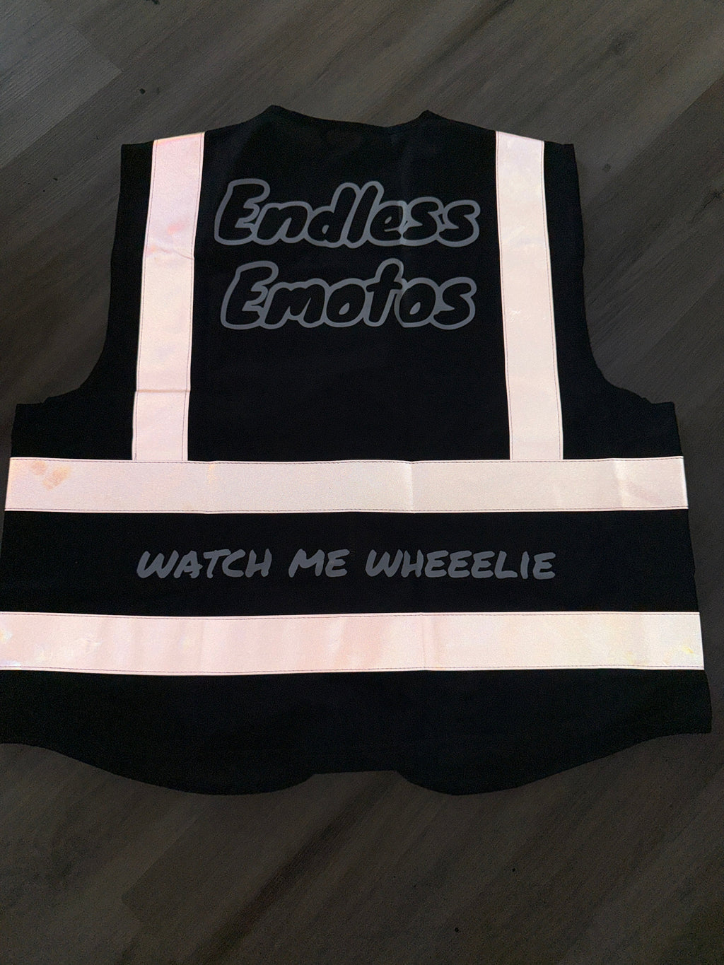 Endless Emotos Reflective Vest for night riding
