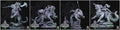 3D Printed Archvillain Games Drokzok Riders The Queen's Web Underworld 28 32mm D&D
