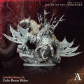 3D Printed Archvillain Games Galn Beast Rider Archvillain Bestiary Vol XI 28 32mm D&D