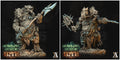 3D Printed Archvillain Games Gnoll Ettin Howling Horde 28 32mm D&D