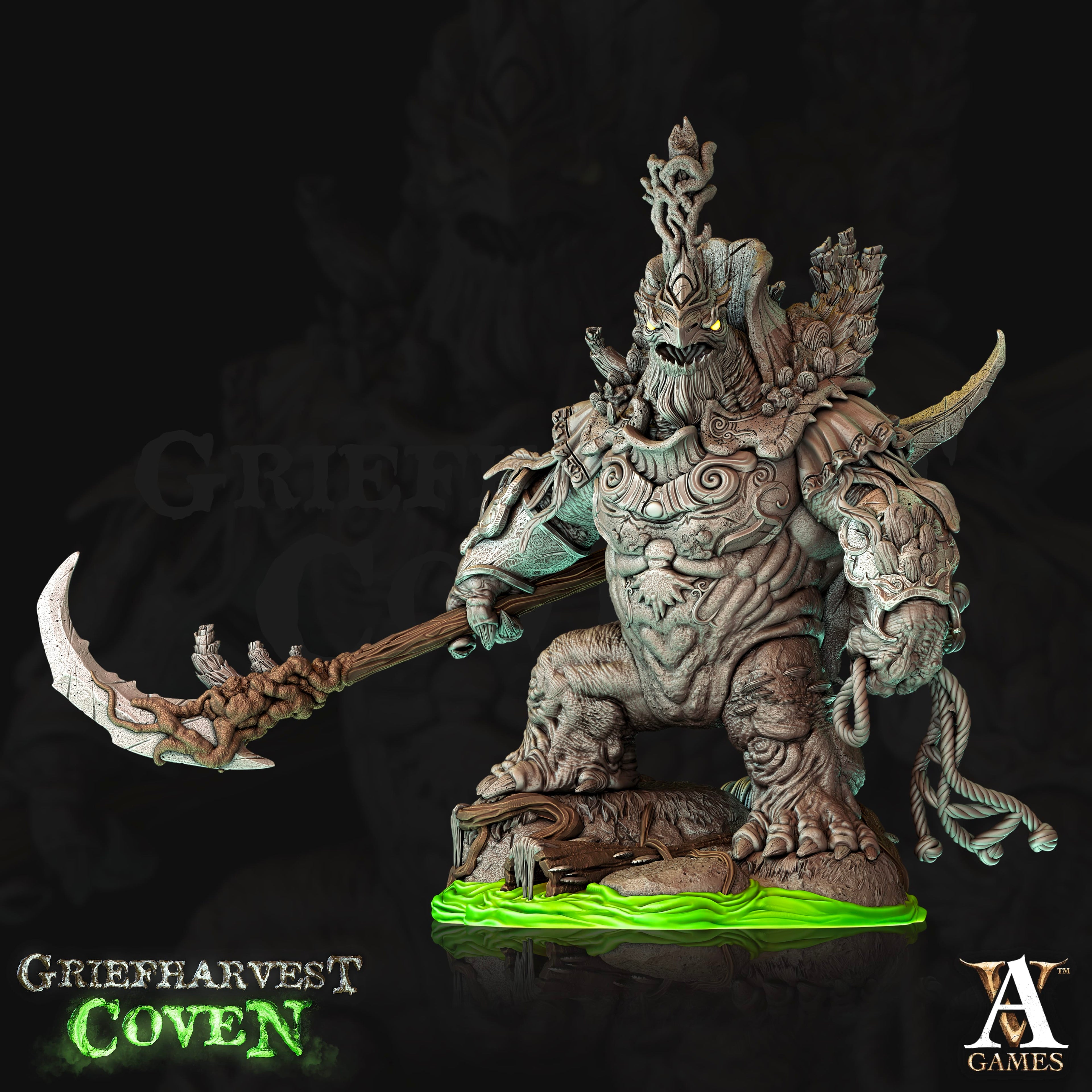 3D Printed Archvillain Games Griefharvest Coven - Rukabak 28mm 32mm D&D