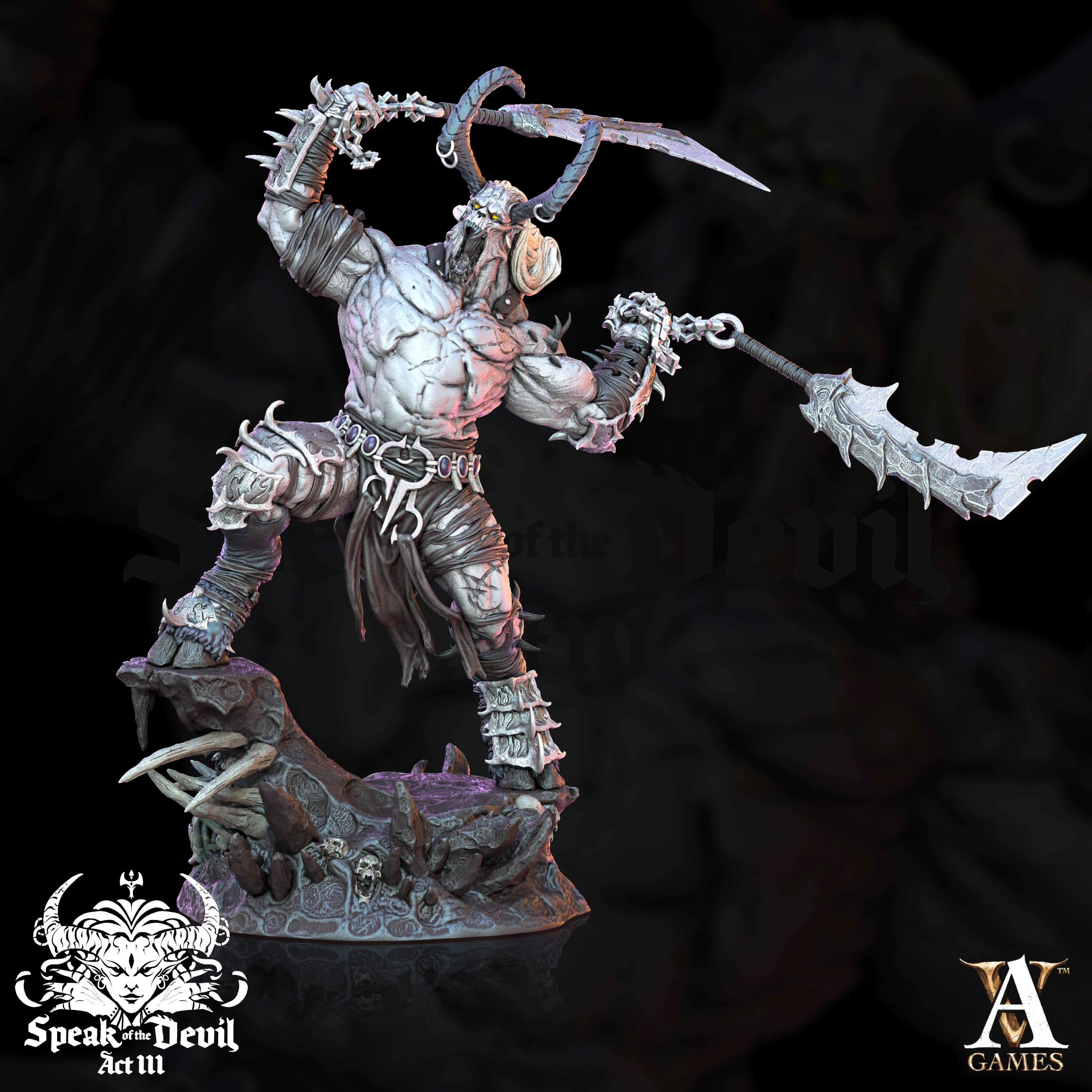 3D Printed Archvillain Games Marnak Nai Set Speak of the Devil Vol. III 28 32mm