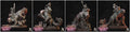 3D Printed Archvillain Games Old World Agama Rising - Mato Riders 28mm 32mm D&D
