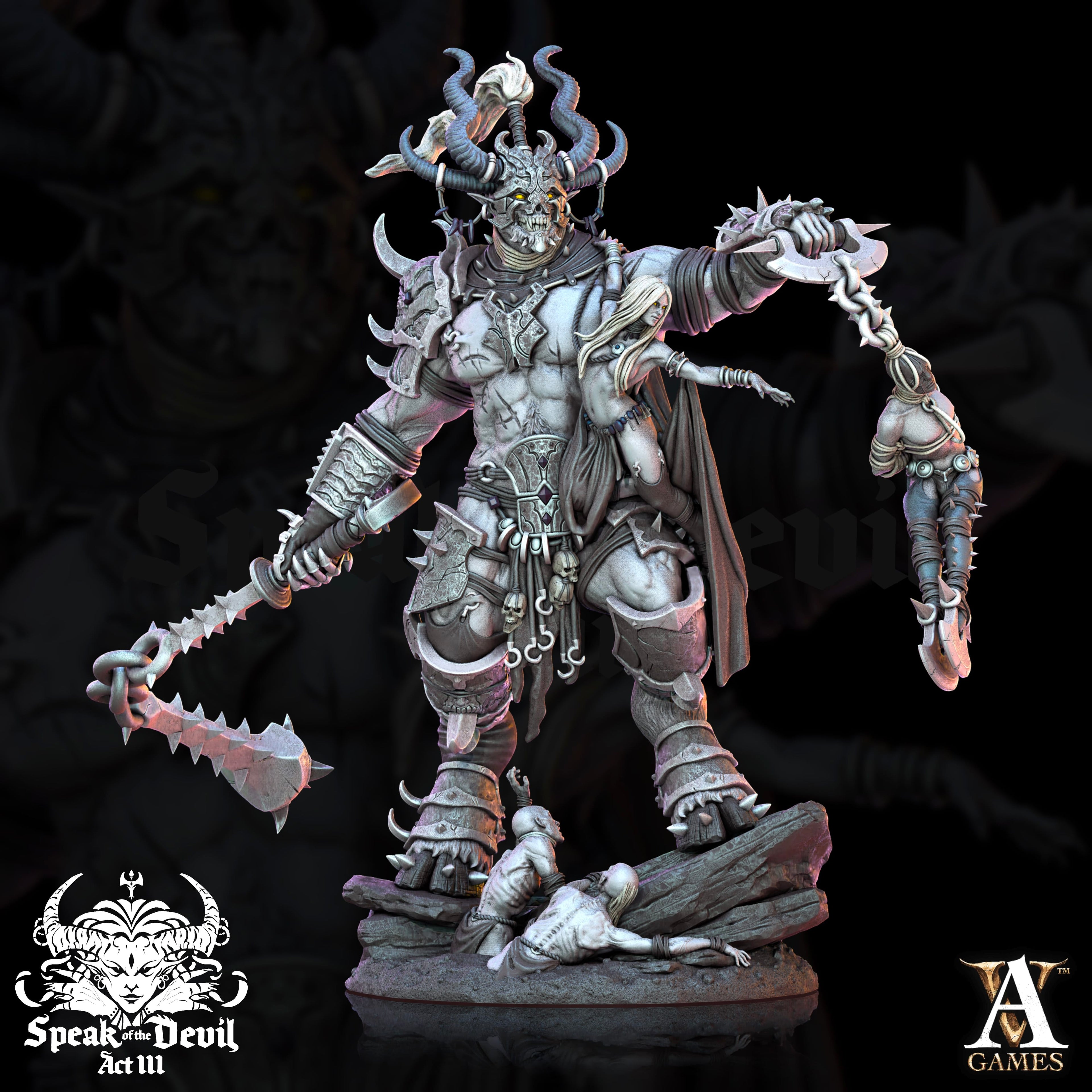 3D Printed Archvillain Games Ordos Nai Set Speak of the Devil Vol. III 28 32mm