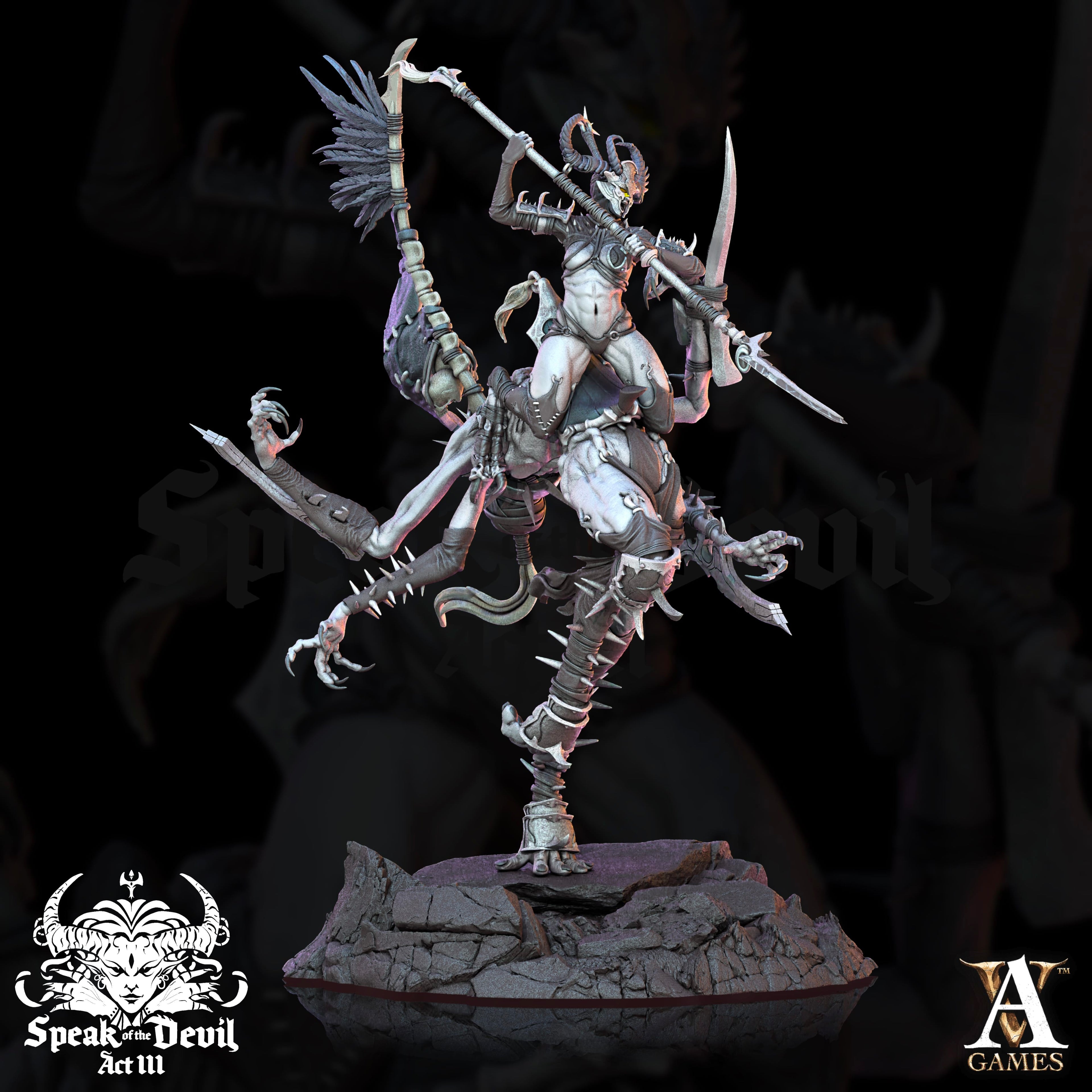 3D Printed Archvillain Games Pleasuretorn Subjugators Set Speak of the Devil Vol. III 28 32mm