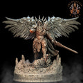 3D Printed Archvillain Games The Astral Court Omniel the Righteous 28 32mm D&D
