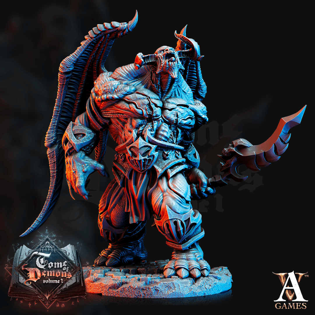 3D Printed Archvillain Games Tome of Demons Vol. 1 - Outworld Crushers 28mm 32mm D&D