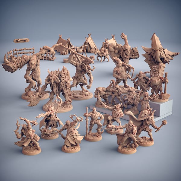 3D Printed Artisan Guild Welcome Bust 28mm 32mm