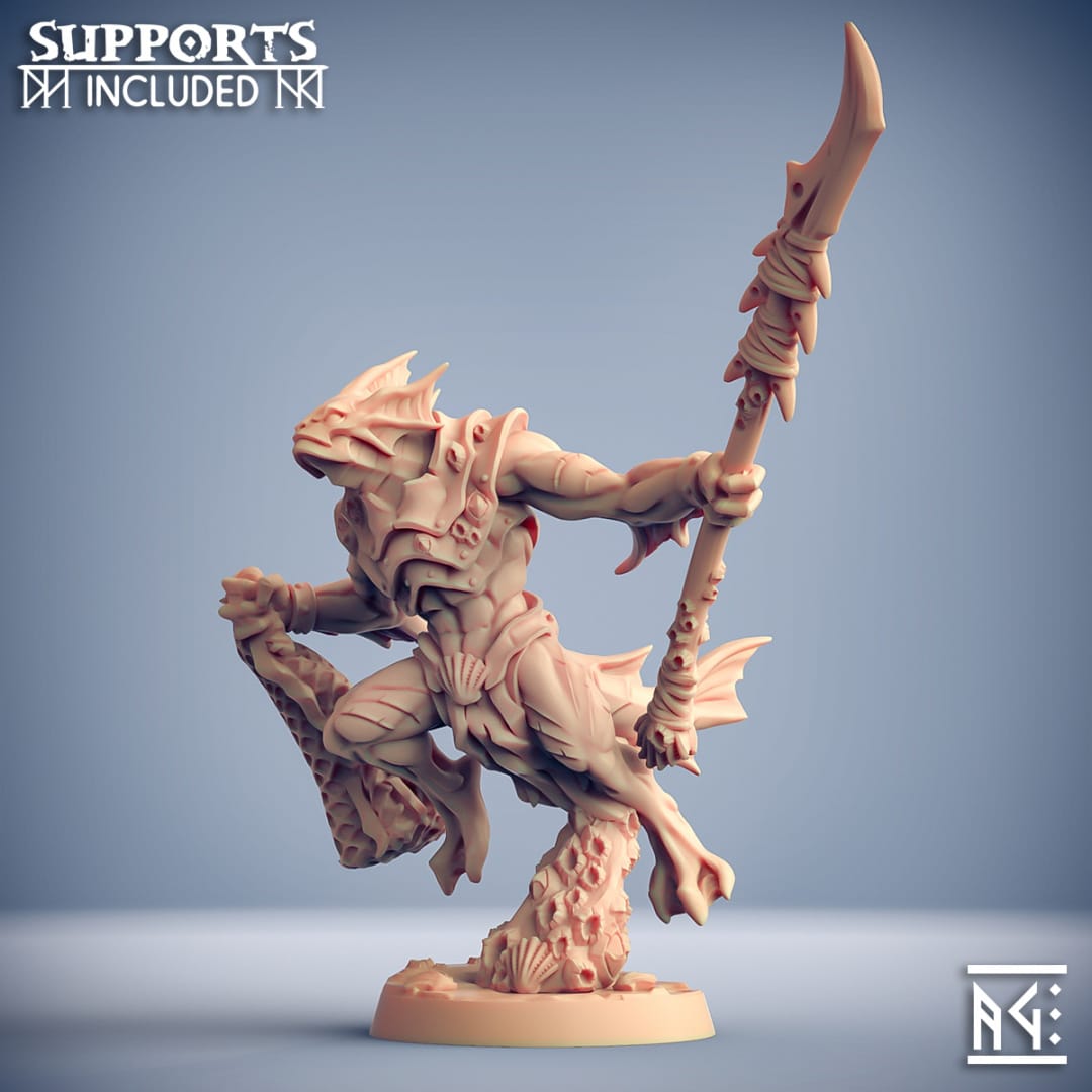 3D Printed Artisan Guild Death-Tide Jurakins Set Death-Tide Jurakin 28mm 32mm
