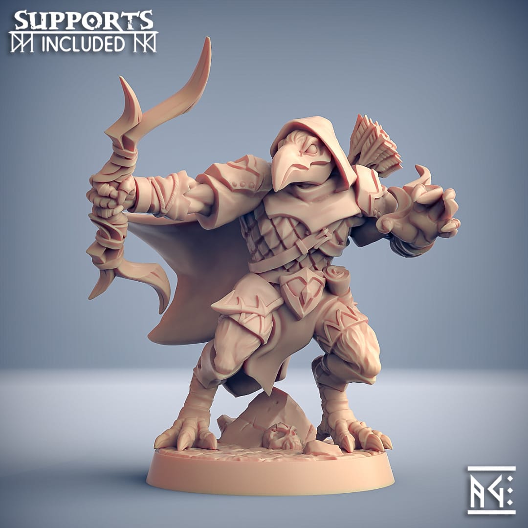 3D Printed Artisan Guild High Griphkins Set Eye Cult Gryphkin 28mm 32mm