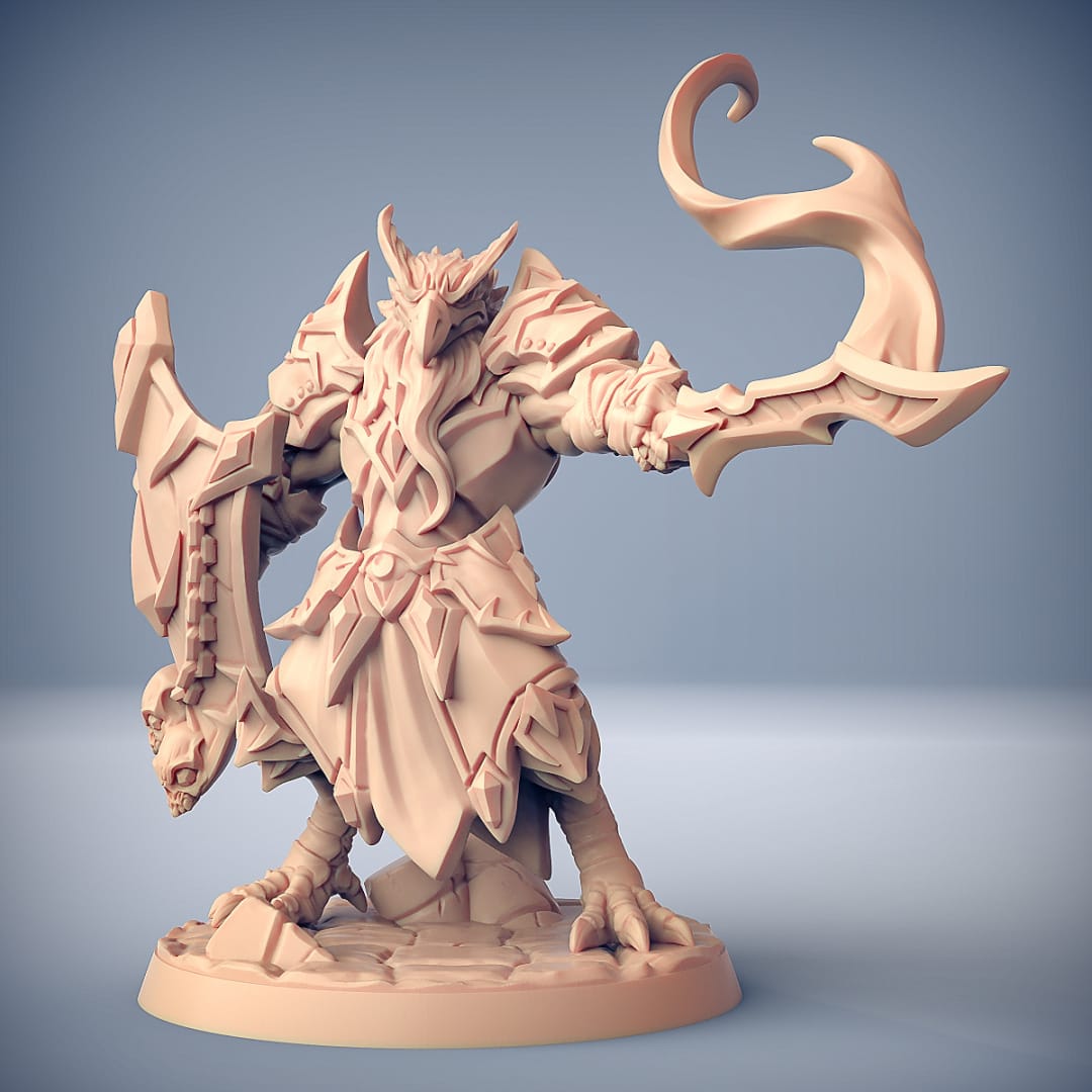 3D Printed Artisan Guild Malor Eye Guardian Eye Cult Gryphkin 28mm 32mm