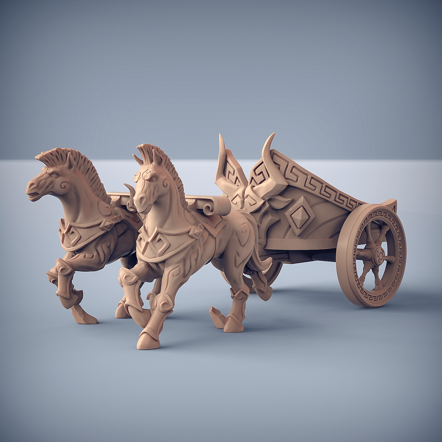 3D Printed Artisan Guild Minoc Chariots Order of the Labyrinth 28mm 32mm
