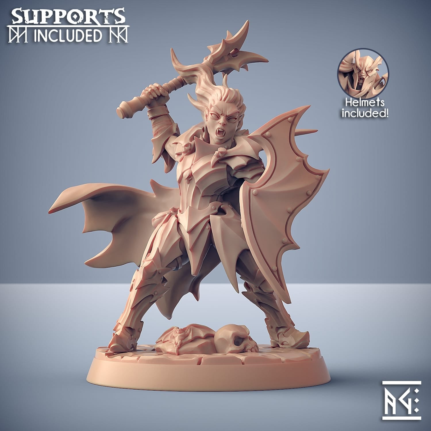 3D Printed Artisan Guild Modular Bloodhunt Knights The Bloodhunt 28mm 32mm